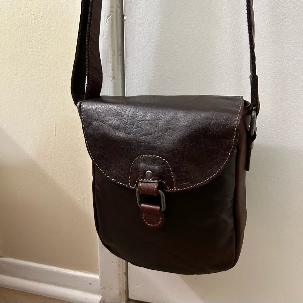 JACK GEORGES, Voyager Collection, Horseshoe Brown Buffalo Leather - Picture 2 of 16